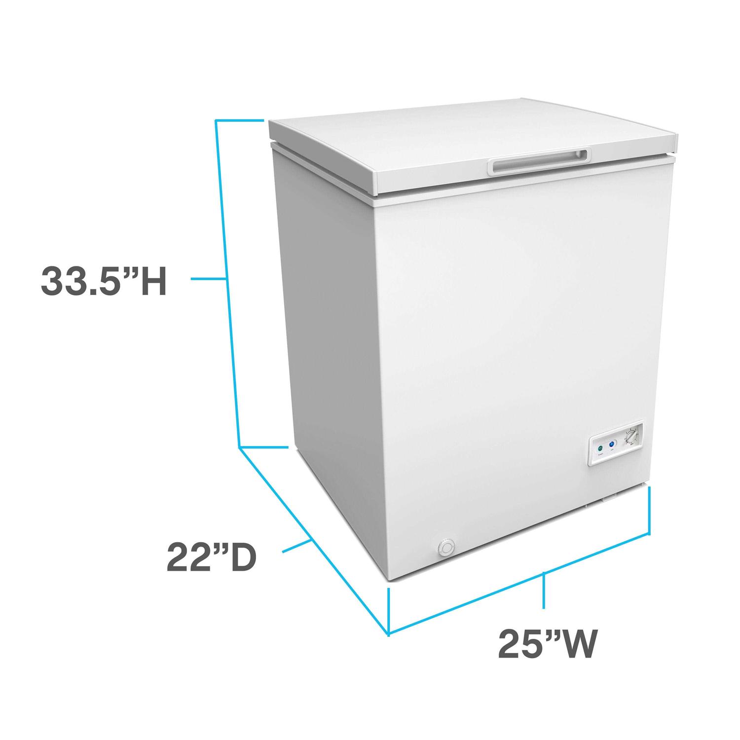 Avanti 5.0 Cu. Ft. White Chest Freezer