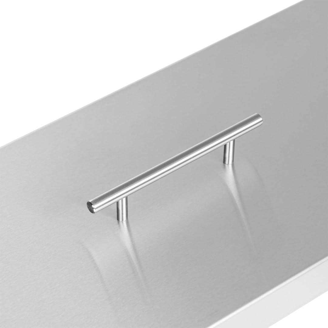 Celestial Fire Glass Celestial Fire Pit Cover Rectangular Burner Pan