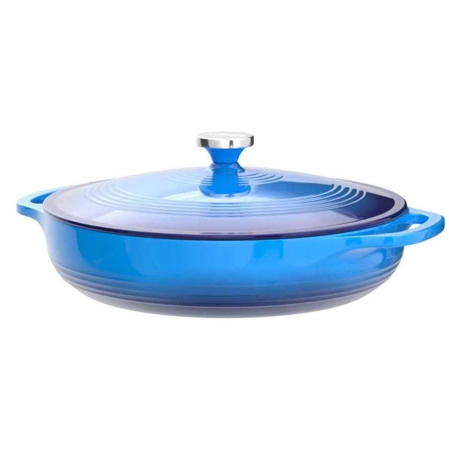 Lodge 3.6 Quart Enameled Cast Iron Casserole