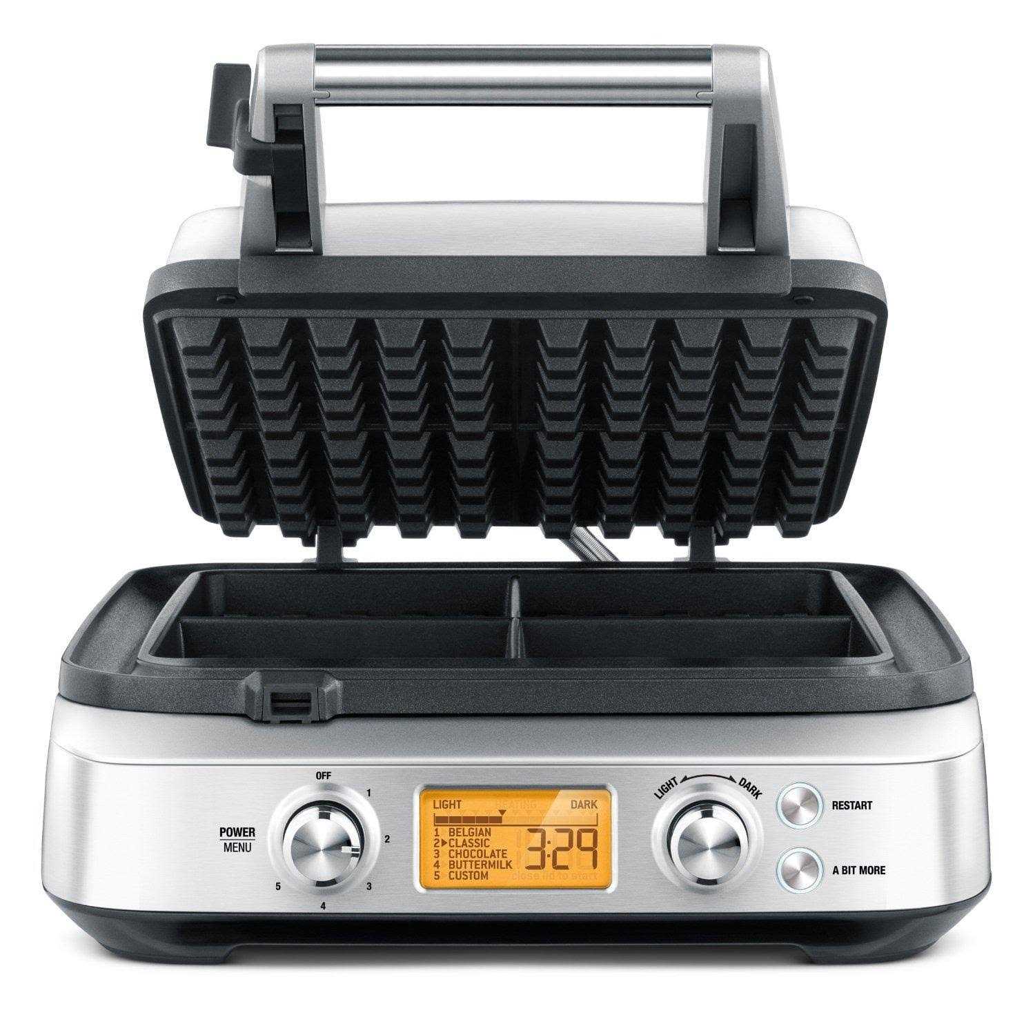 Breville BWM640XL Smart 4-Slice Waffle Maker