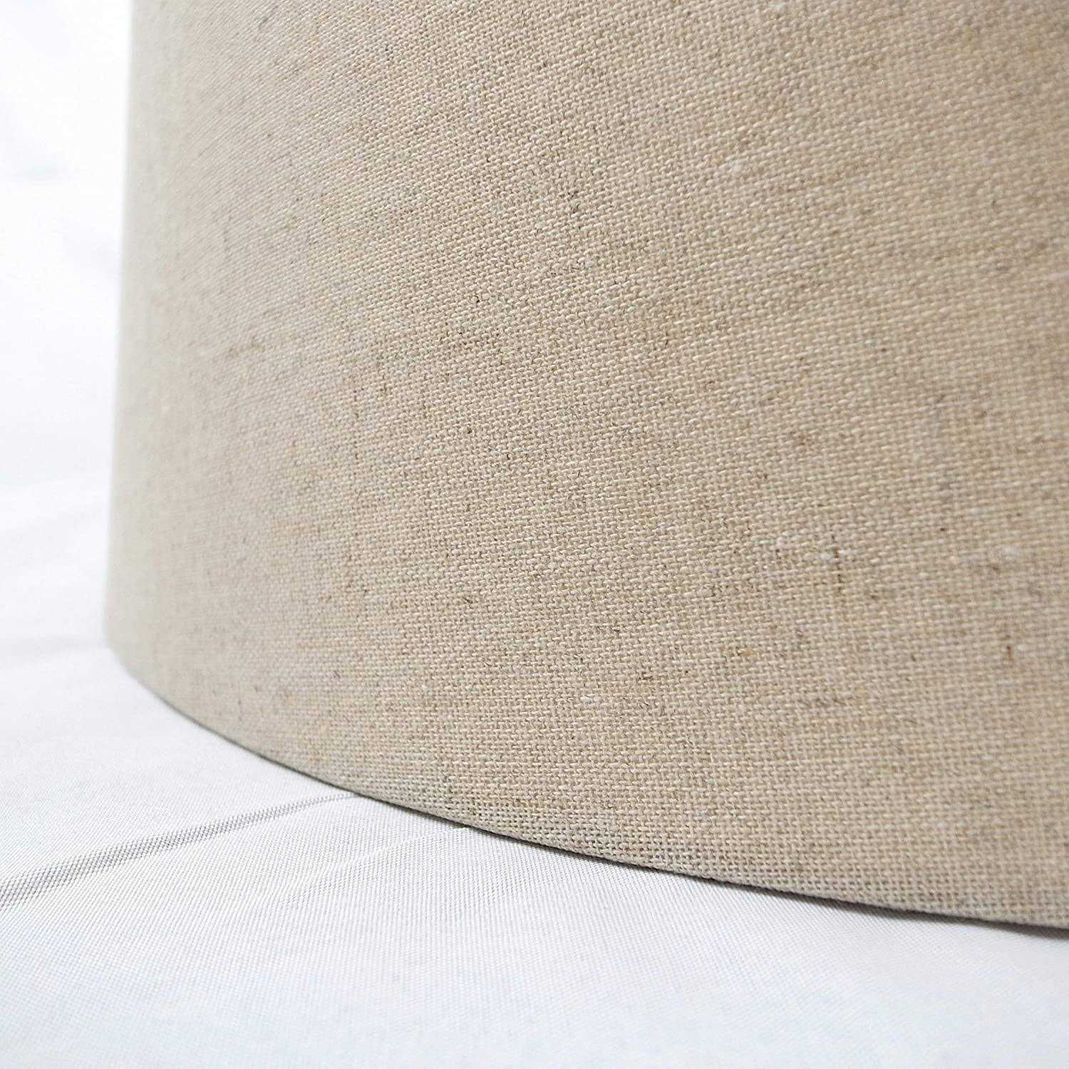 Mestar Fabric Hardback Drum Lampshade