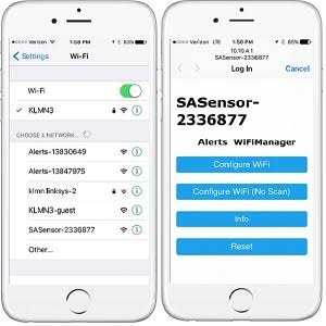 Water and Temperature Alert with text message and email notifications