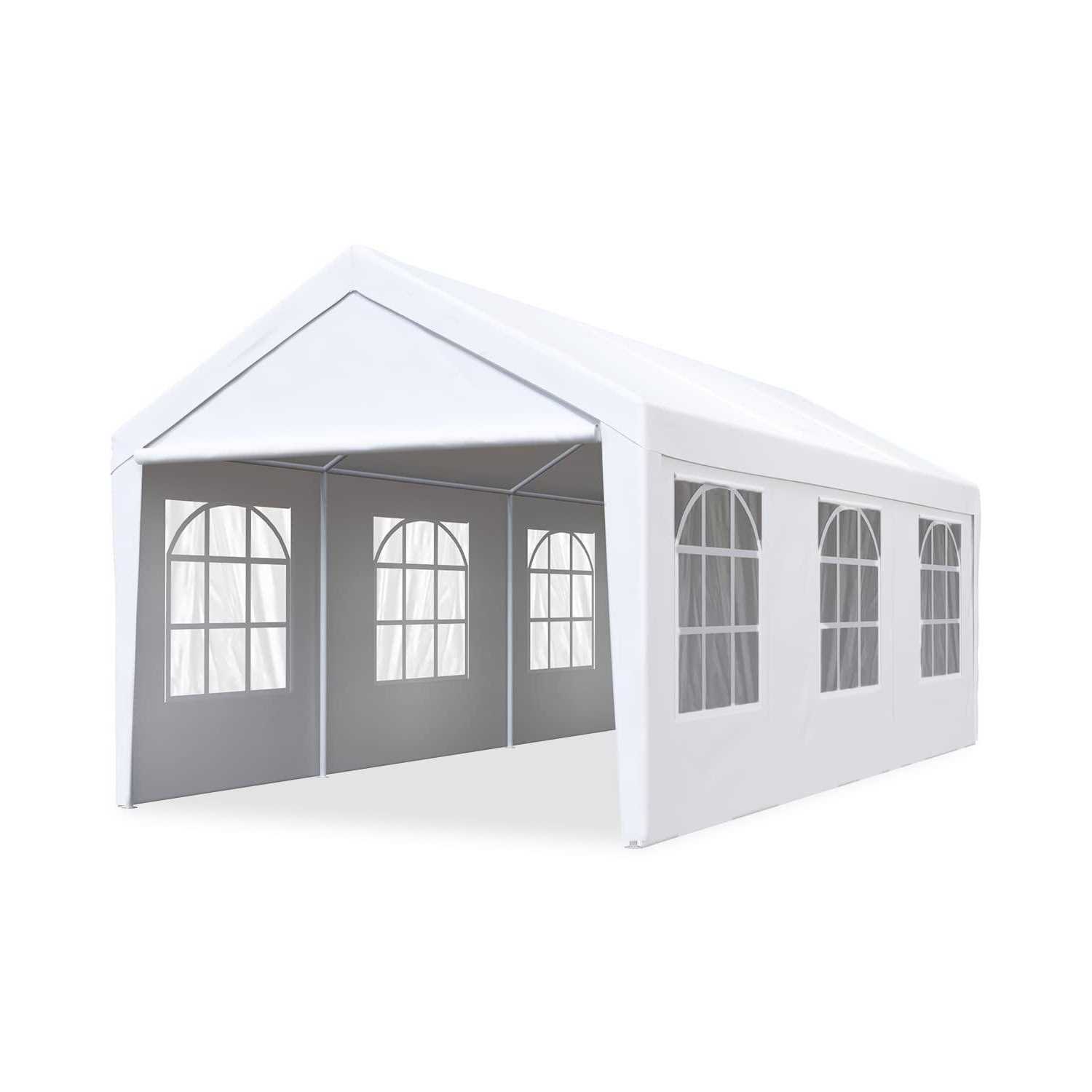 Quictent 10×20 Heavy Duty Carport Gazebo Canopy Garage Car Shelter