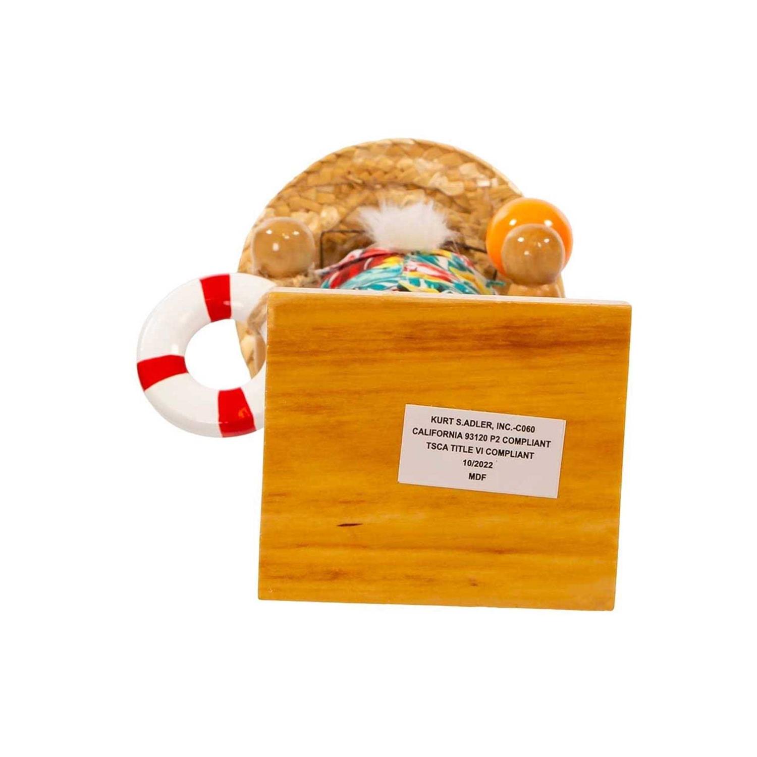 Kurt Adler Beach Santa Nutcracker