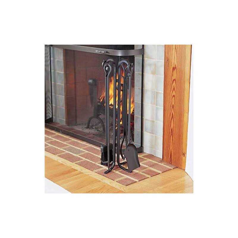 Pilgrim Forged Hearth Matte Black Tool Set