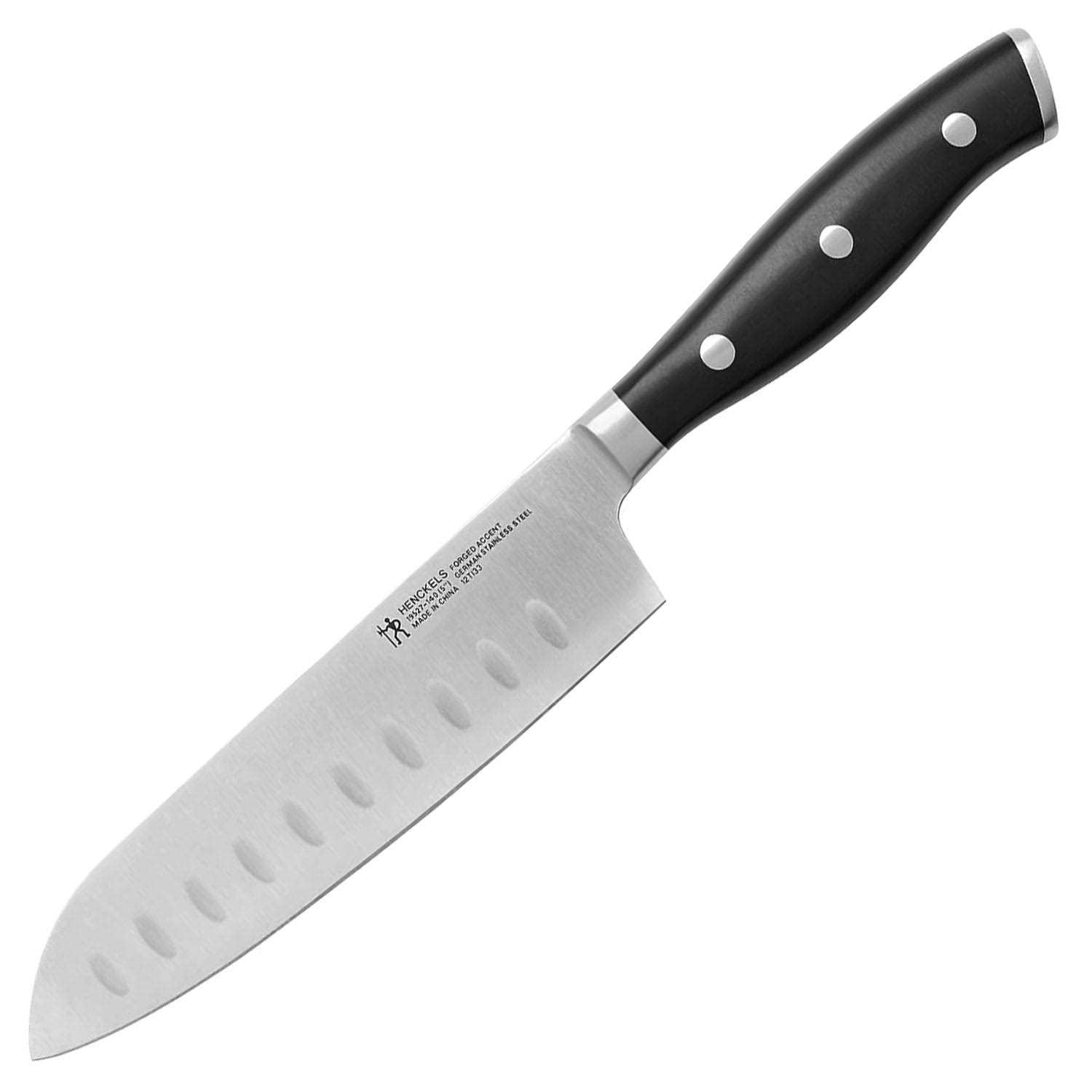 Henckels Forged Accent Hollow Edge Santoku Knife