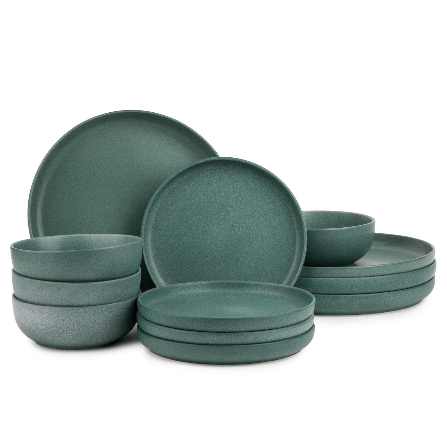 Thyme&Table Stoneware Dinnerware Set