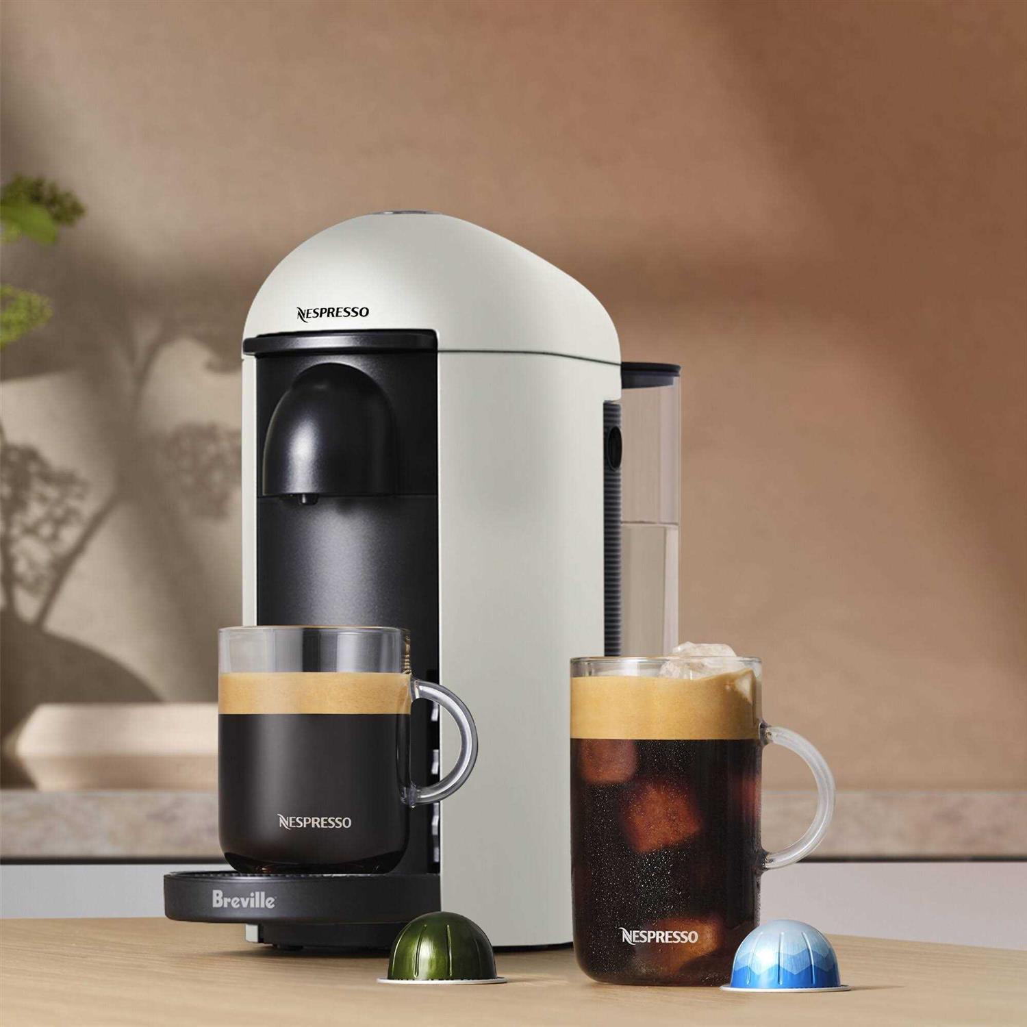 Nespresso VertuoPlus Single-Serve Coffee Maker and Espresso Machine by Breville