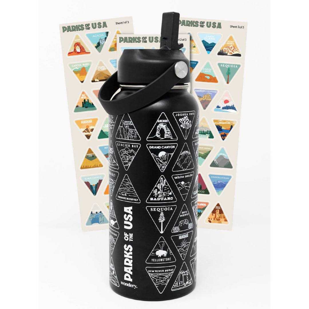 Wondery the Original Parks of the USA Bucket List Bottle
