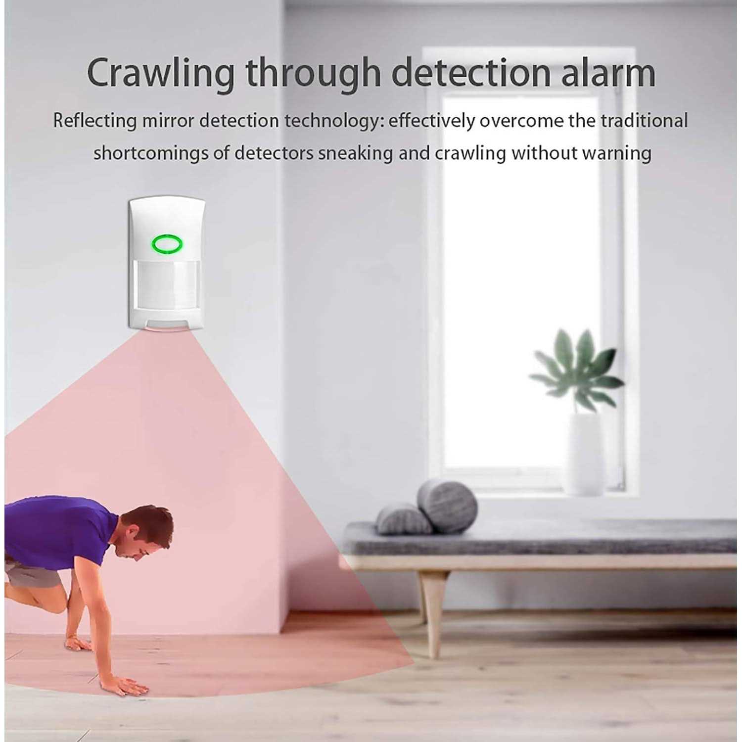 Wireless Smart Motion Sensor PIR Motion Detector Alert