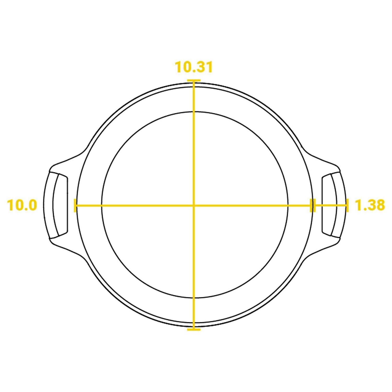 Lodge Cast Iron Baker’s Skillet