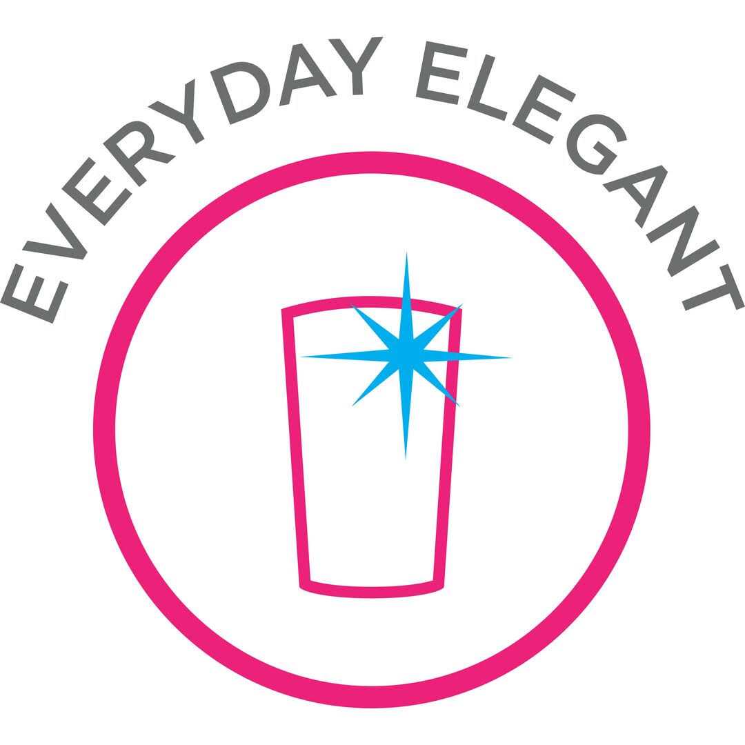 Libbey Blue Ribbon Impressions Rocks