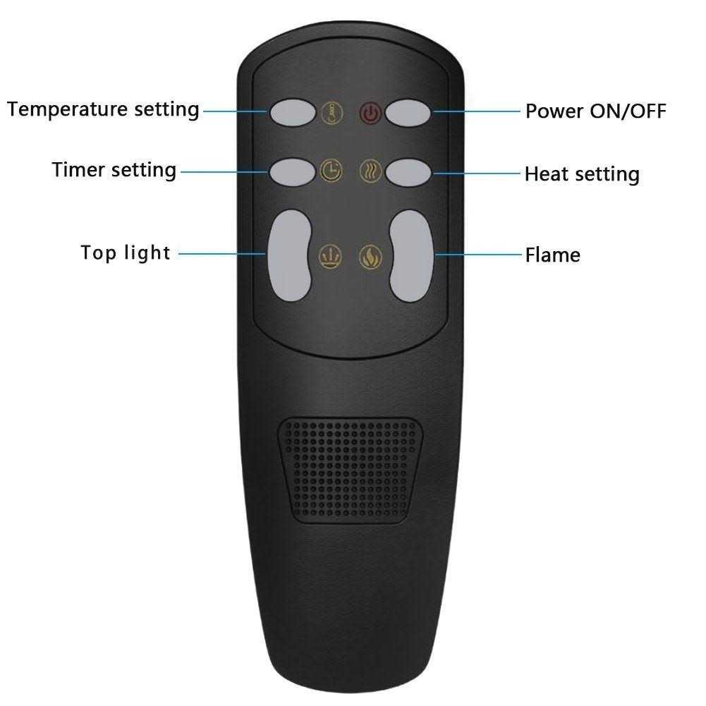 Valuxhome Electric Fireplace 36 Inches Fireplace Insert with Overheating Protection