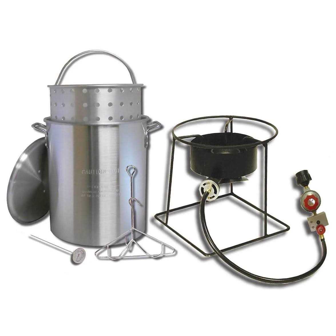 Welded 38,000 BTU Propane Outdoor Cooker 1266B