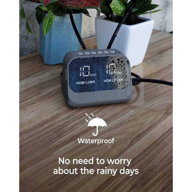 YITIKA Automatic Watering System for Potted Plants Plant Waterer with Smart Programmable Timer
