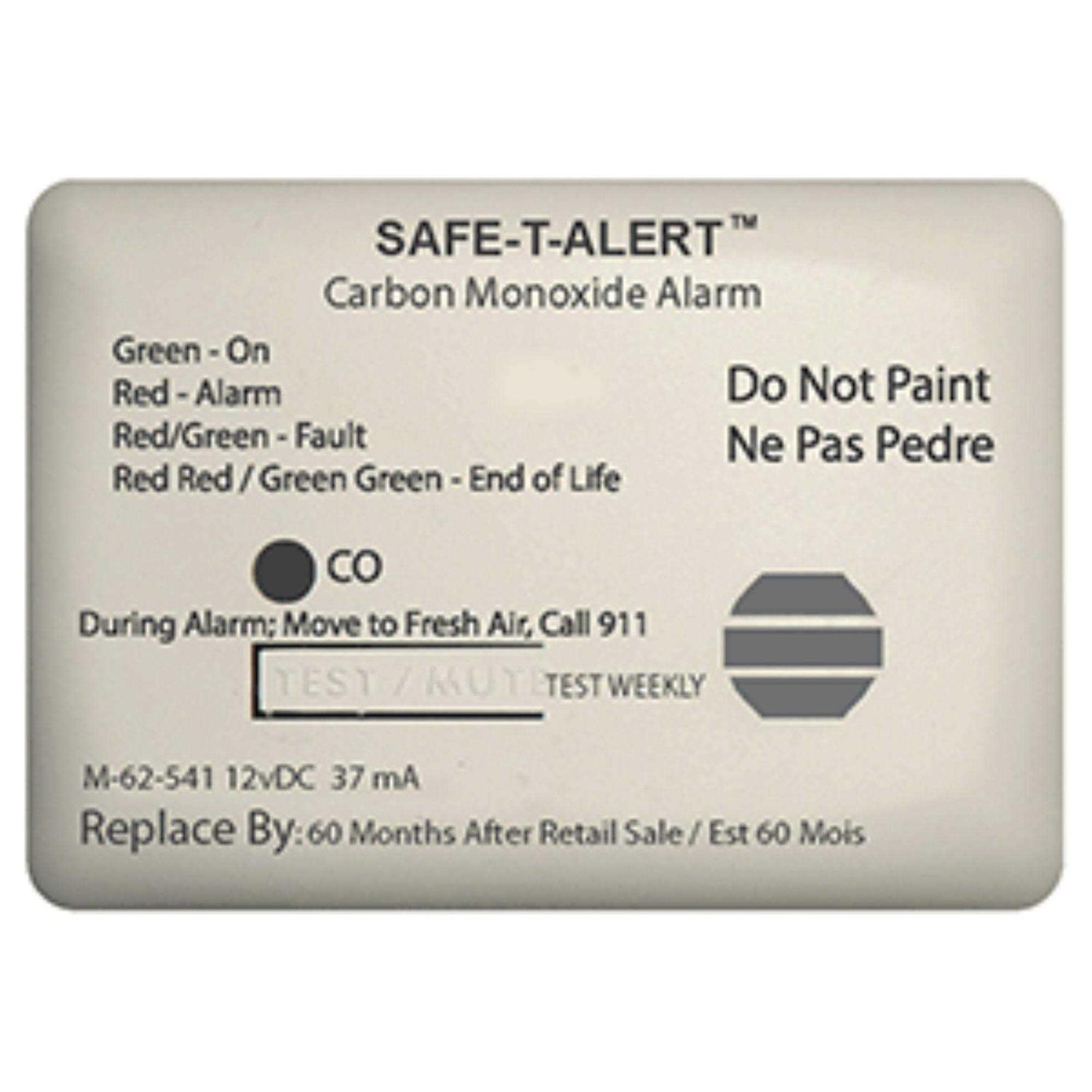 Safe-T-Alert 62 Series Carbon Monoxide Alarm 62-541-MARINE