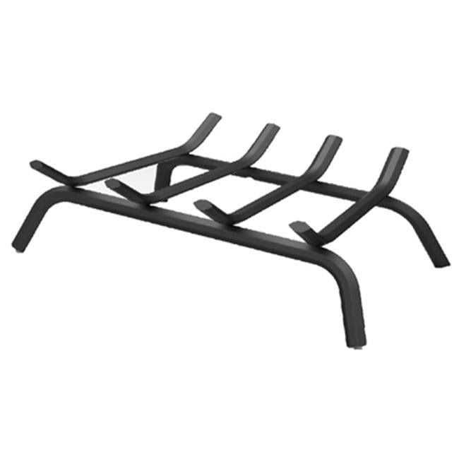 15450TV Black Wrought Iron Fireplace Grate DA136261