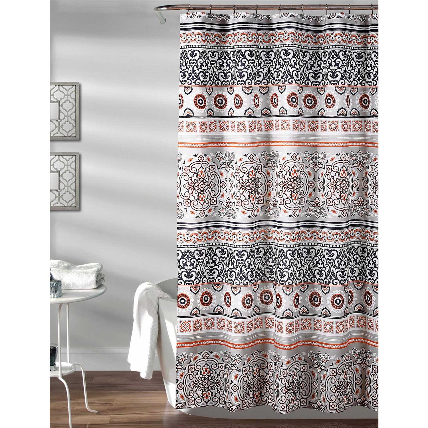 Lush Decor Nesco Stripe Shower Curtain