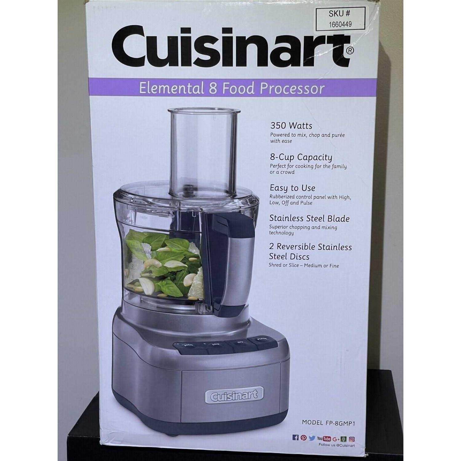 Cuisinart Elemental 8 Cup Food Processor