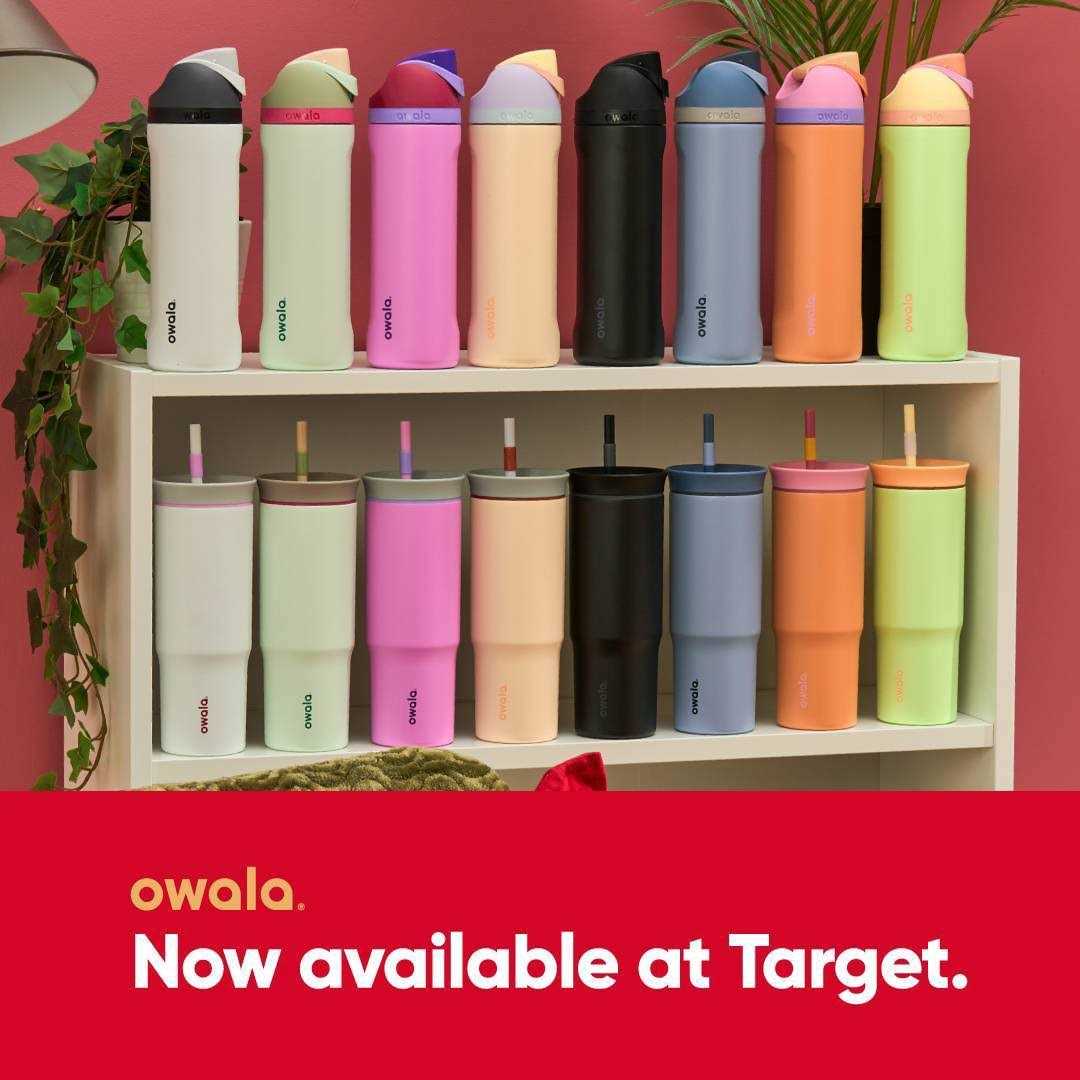 Owala 24oz Stainless Steel Straw Tumbler