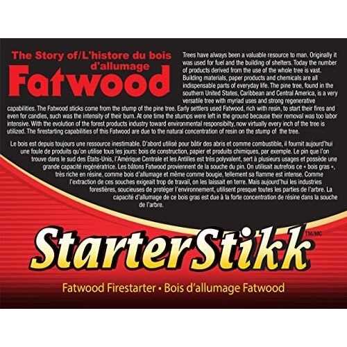 Pine Mountain Fatwood StarterStikk Firestarter