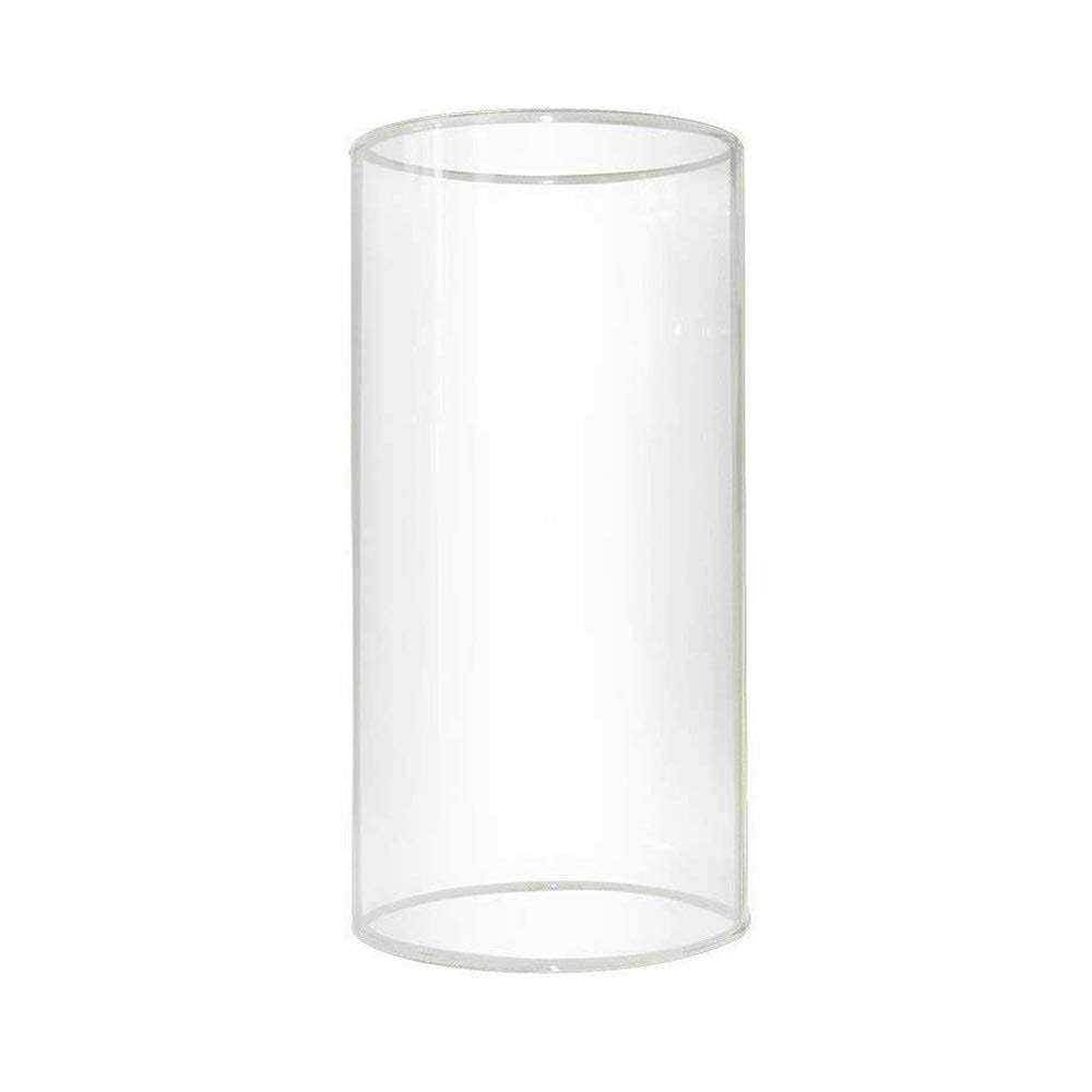 Sunwo Glass Shade Straight Cylinder Glass Lamp Shade Replacement with Multiple Effects