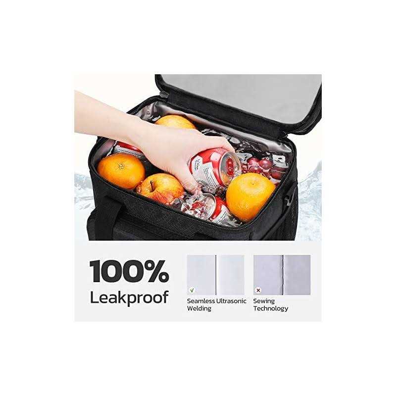 Maelstrom Lunch Box for Men,Insulated Lunch Bag Women/Men,Leakproof Lunch Cooler Bag