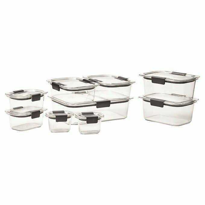 Rubbermaid Brilliance Food Storage Set