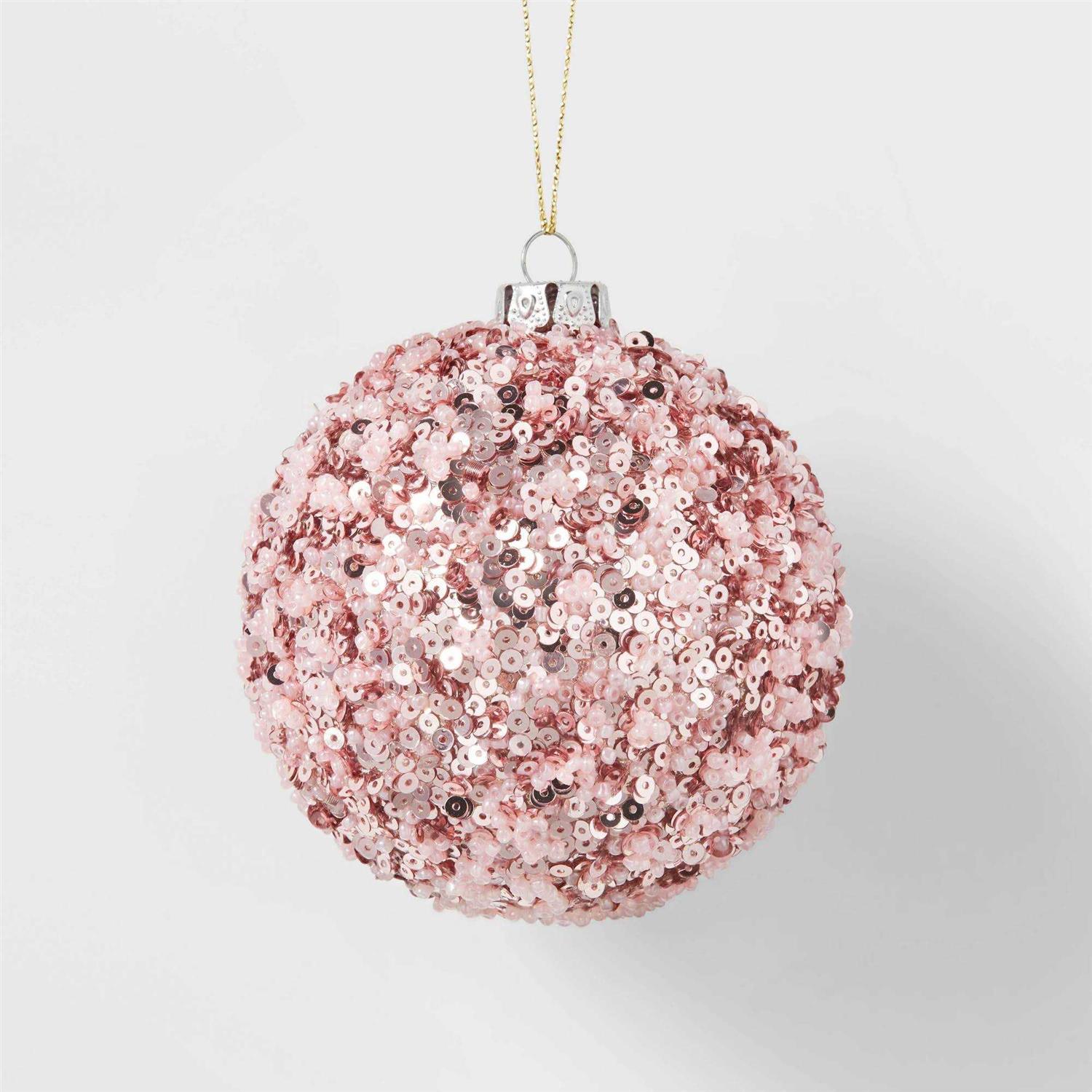 Wondershop Sequined Ball Christmas Tree Ornament