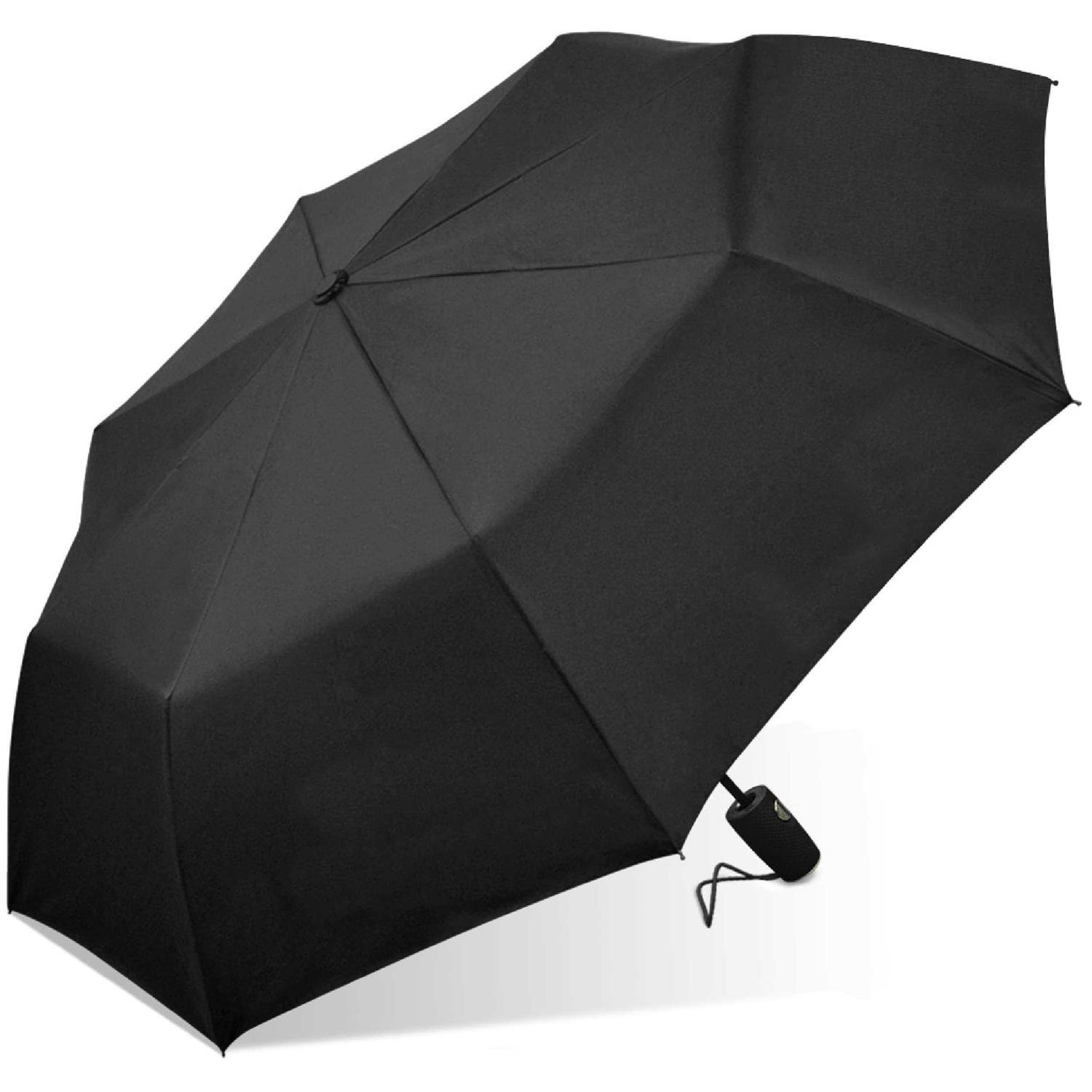 London Fog Mini Rain Umbrella Folding Umbrella, Windproof, Lightweight and Packable for Travel