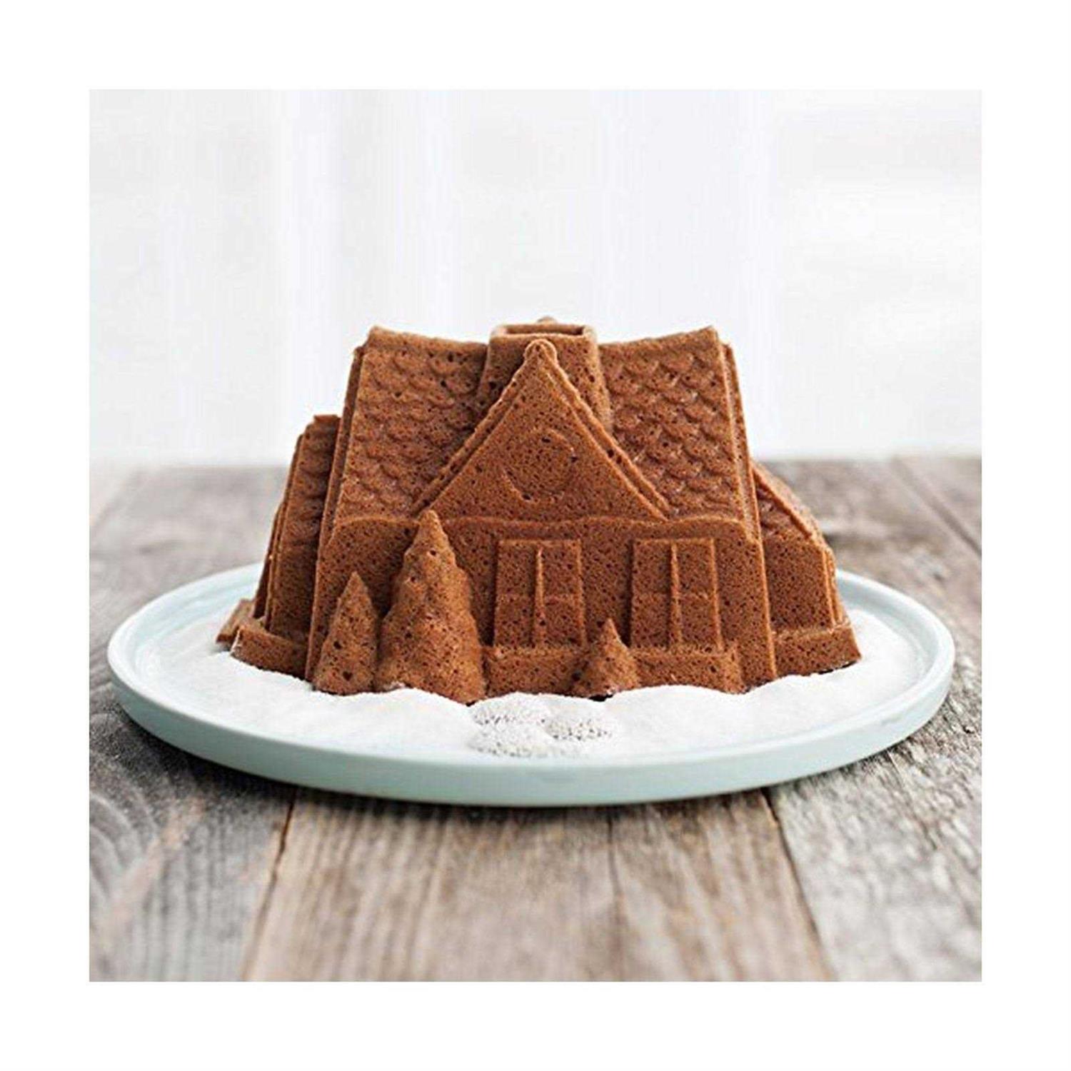Nordic Ware Gingerbread House Bundt Pan