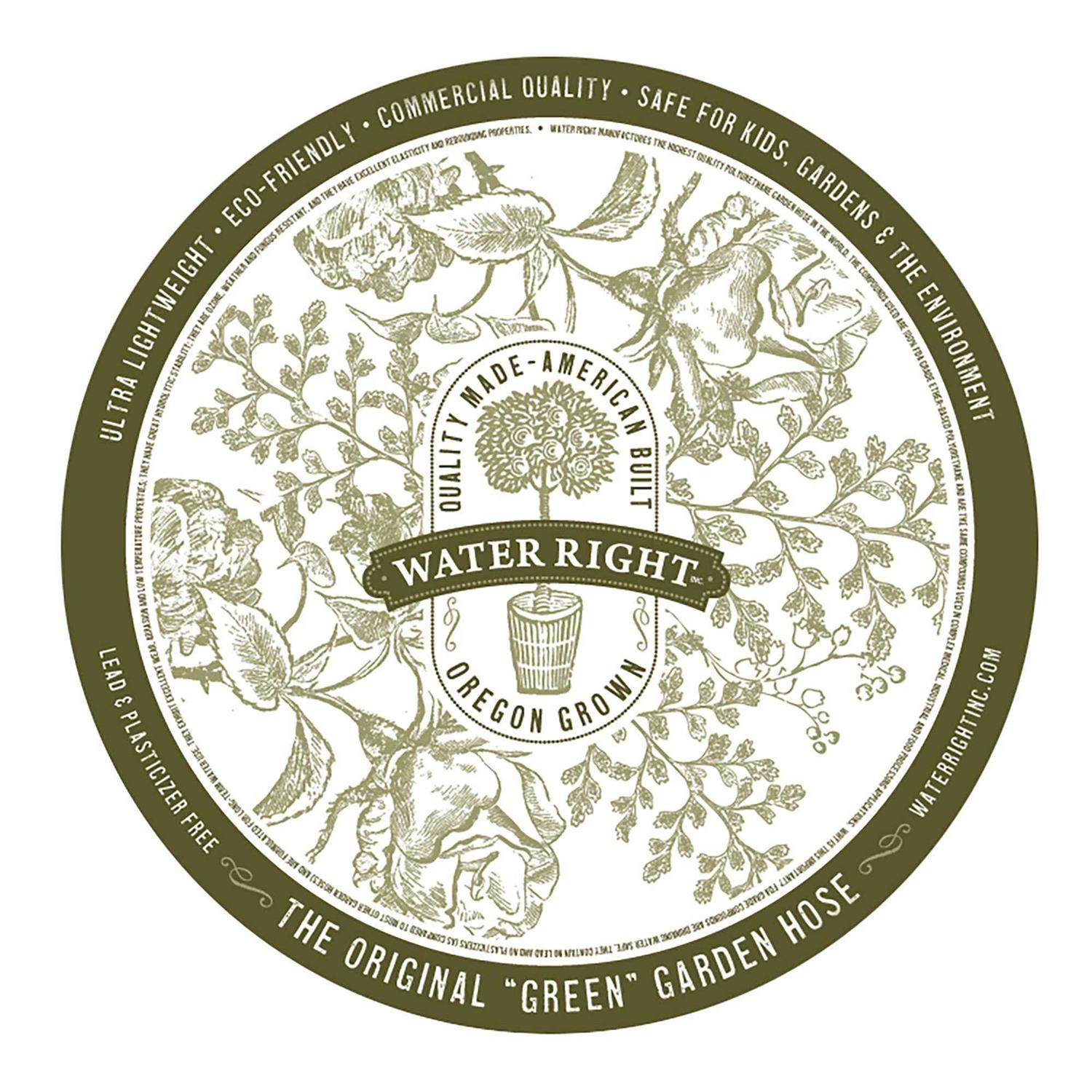 Water Right Professional Coil Garden Hose Lead Free Drinking Water Safe