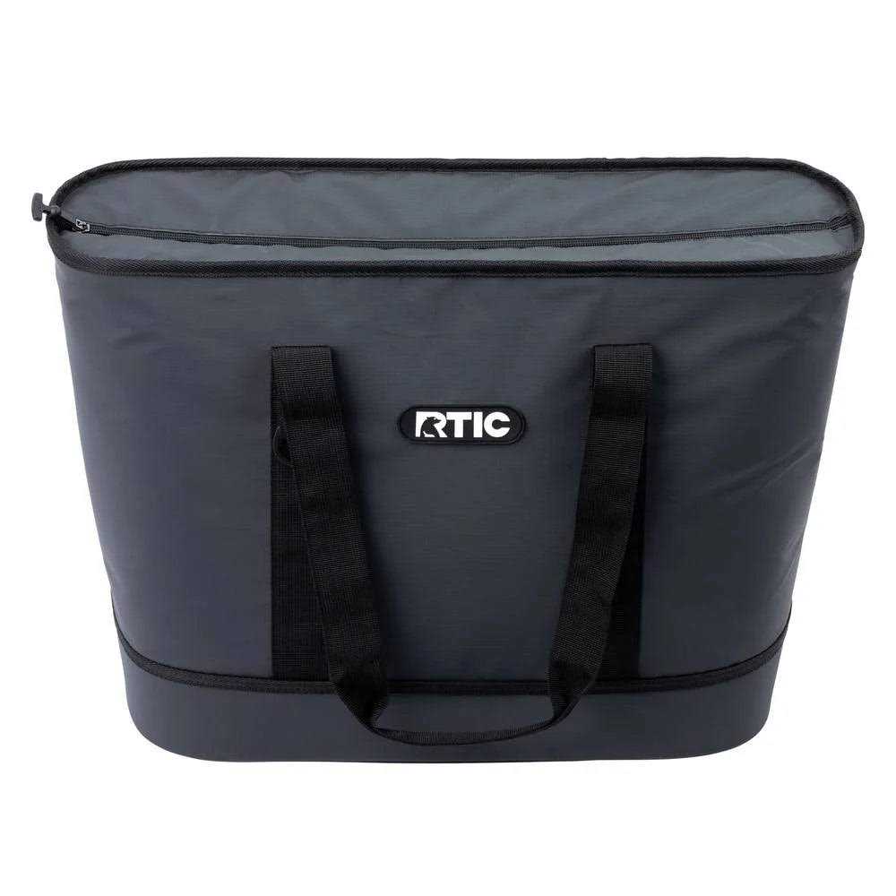 Rtic Insulated Tote Bag Large Cooler Thermal Reusable Bags with Zippered Top for Beach