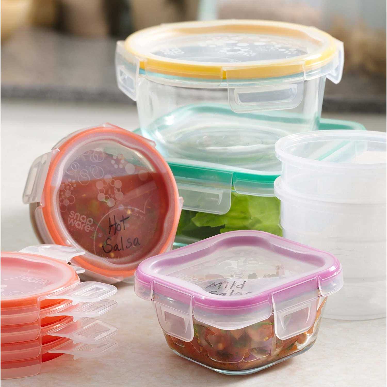 Snapware Glass Total Solution 10-Piece Storage Set