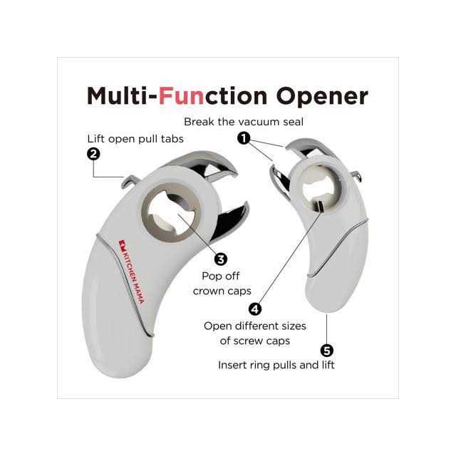 Kitchen Mama Epic One Multifunction Opener