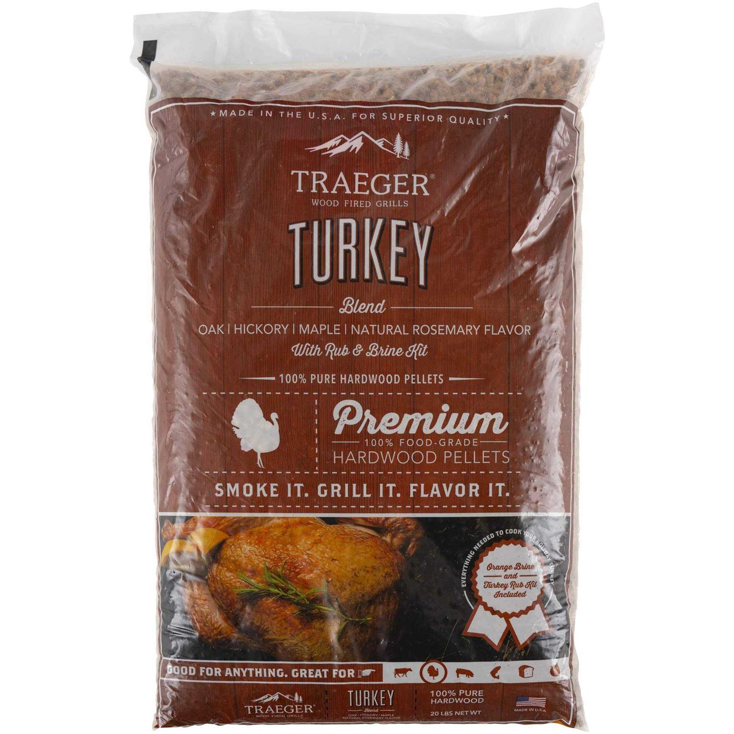 Traeger Turkey Pellets Blend Brine Kit