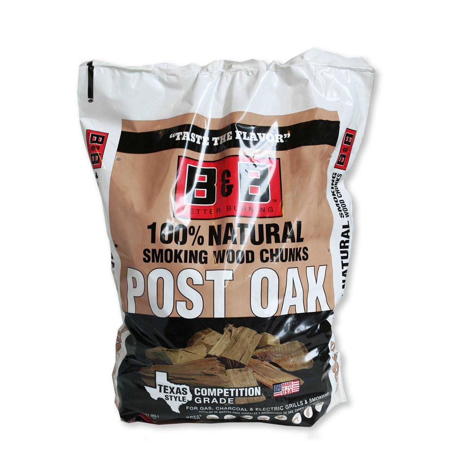 B & B Charcoal 00132 Oak Wood Smoking Chunks