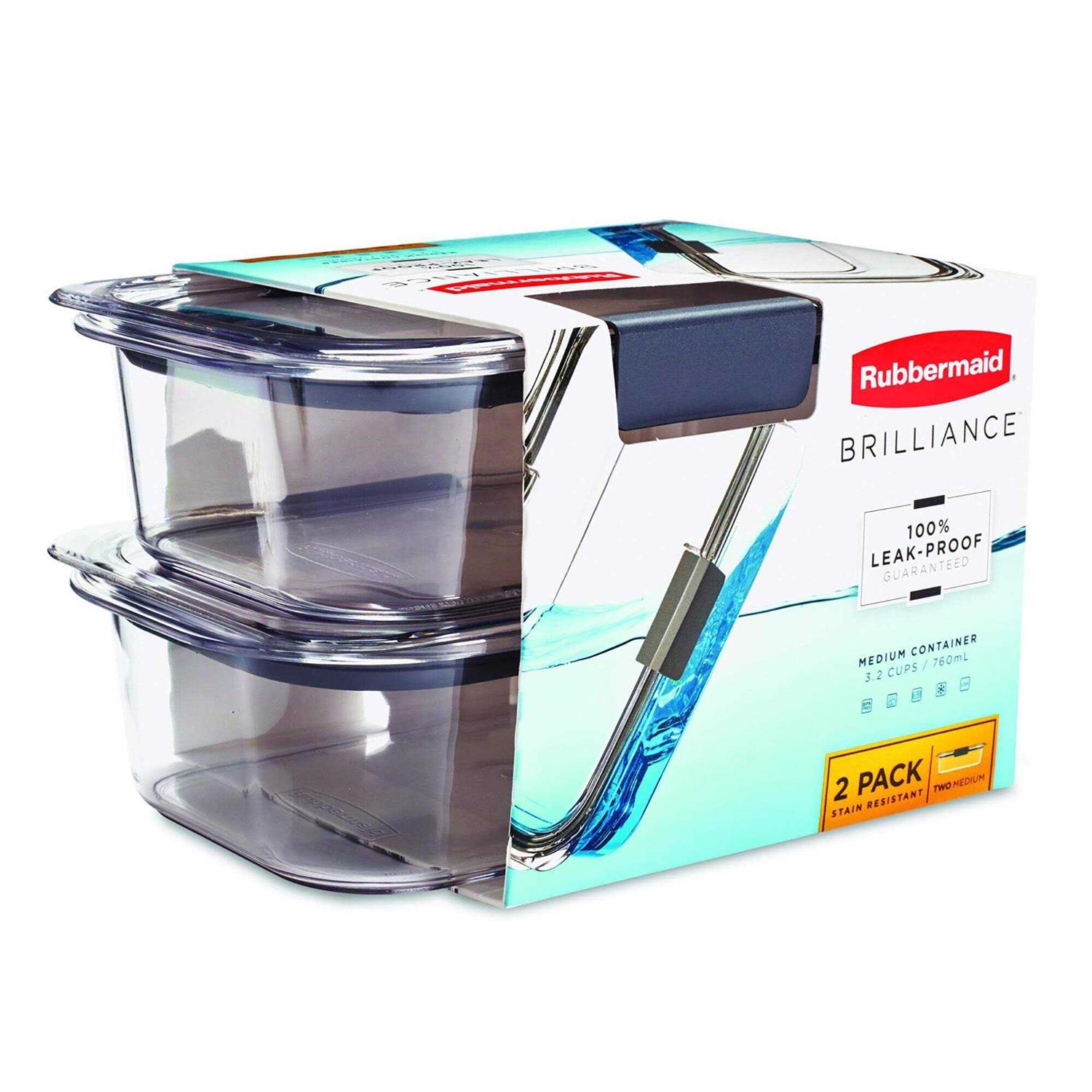 Rubbermaid Brilliance Food Storage Container