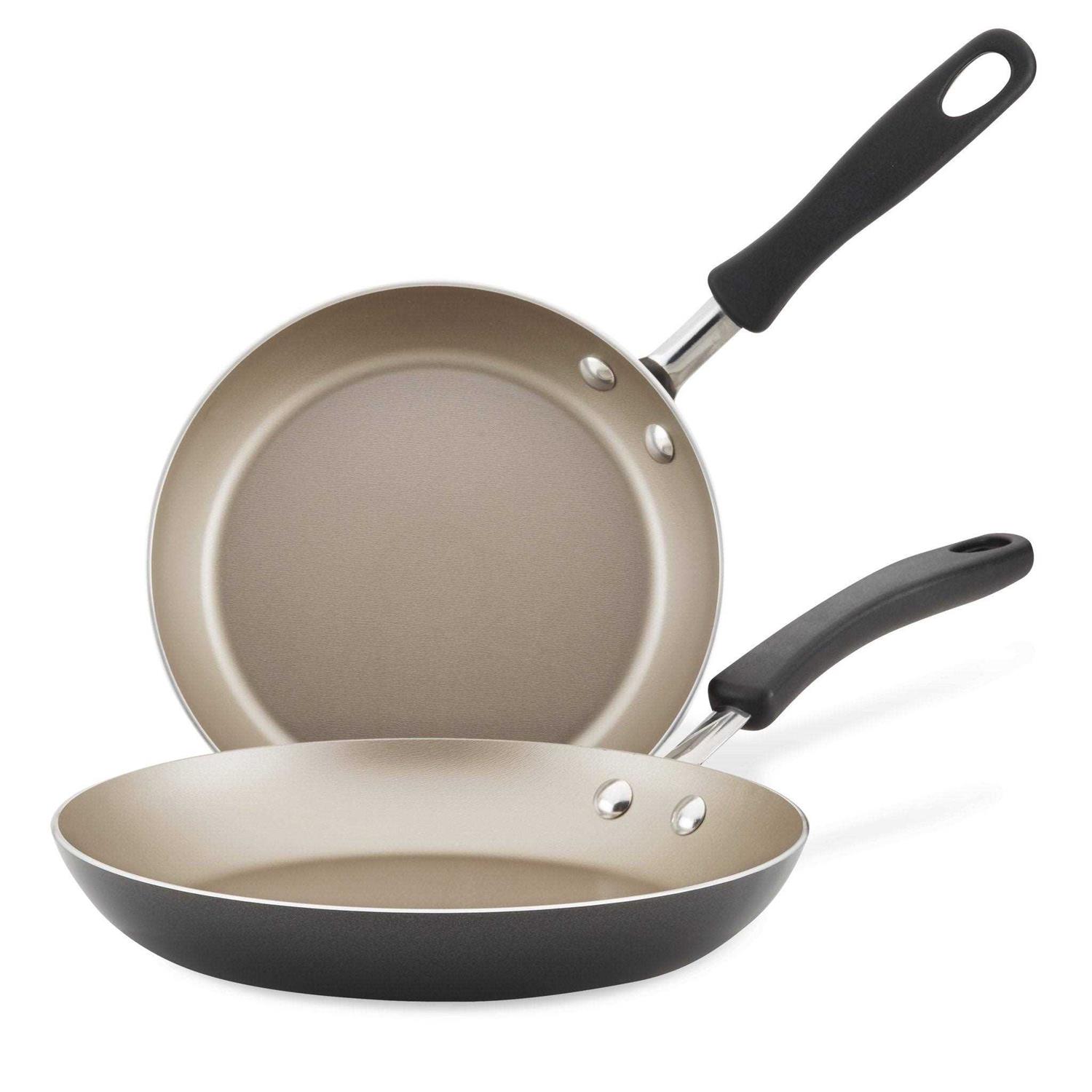 Farberware Cookstart Aluminum DiamondMax Nonstick Skillet Set
