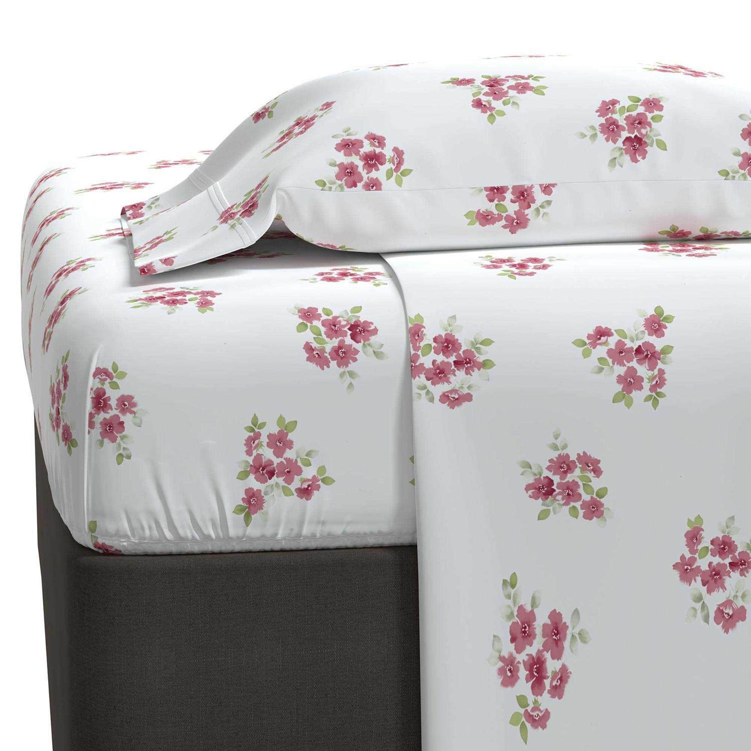 100% Cotton Super-Soft Flannel Sheet Set Color Sense