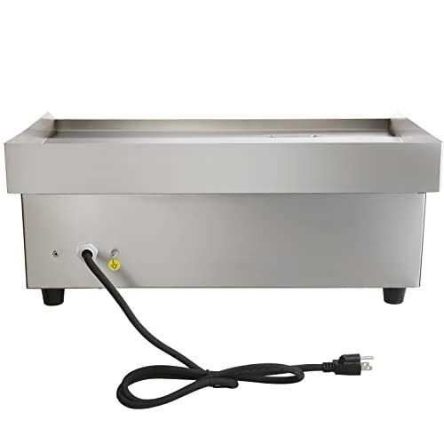 VEVOR Commercial Electric Griddle 22 1600W Countertop Flat Top Grill