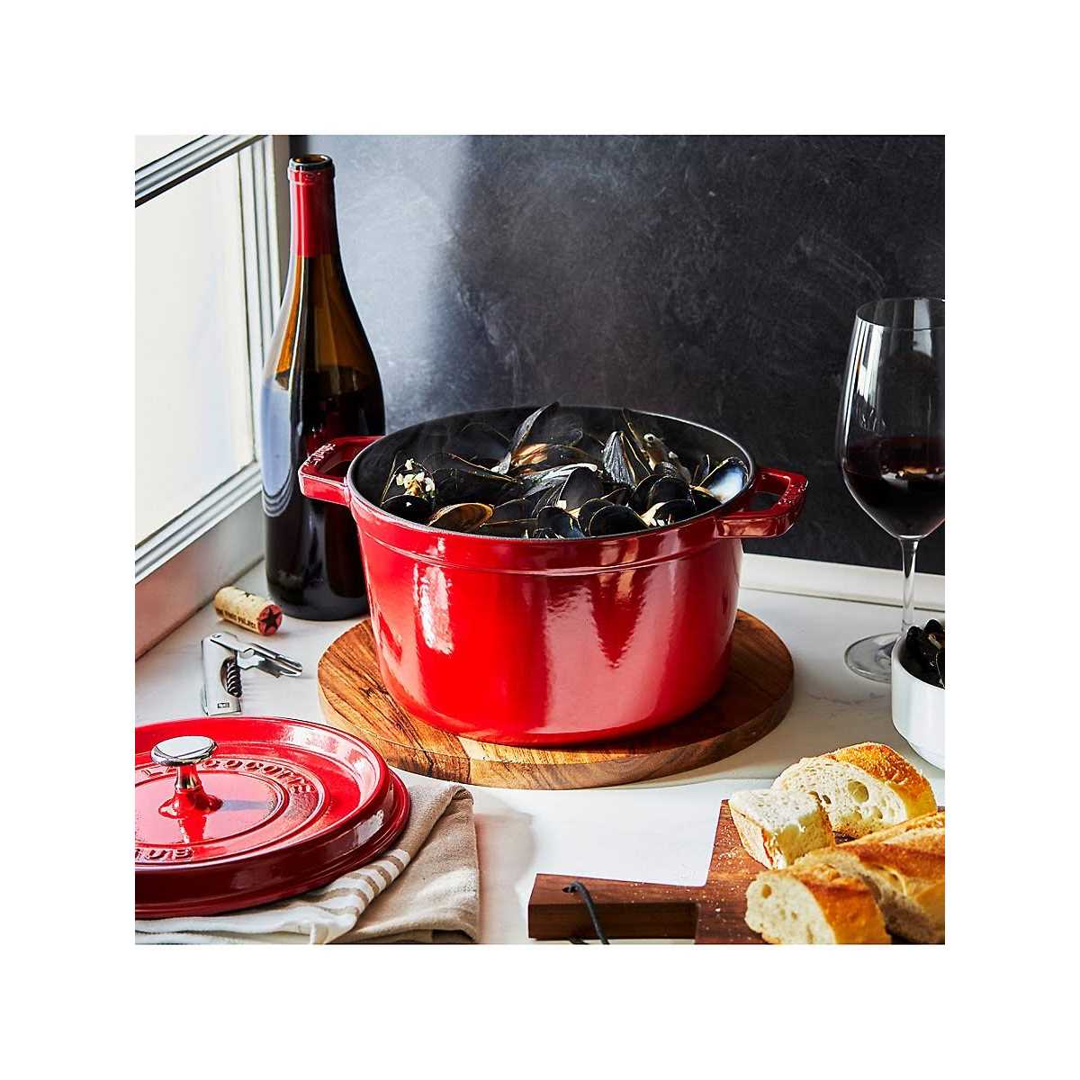 Staub Cast Iron 5-qt Tall Cocotte