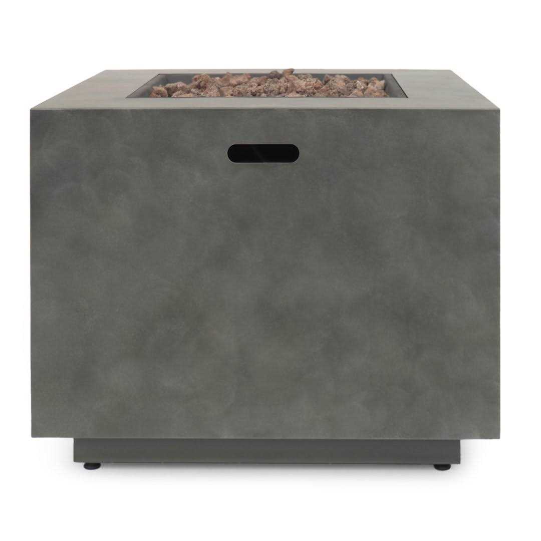 Trent Austin Design® Alsacia Outdoor Concrete Propane Fire Pit Table