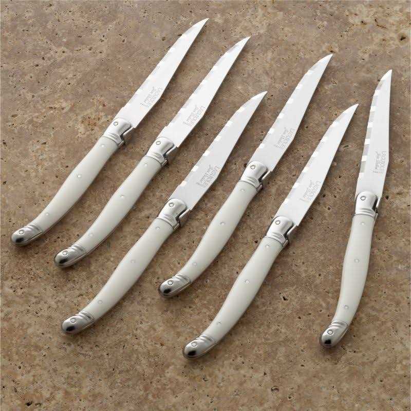 Laguiole Ivory Steak Knives