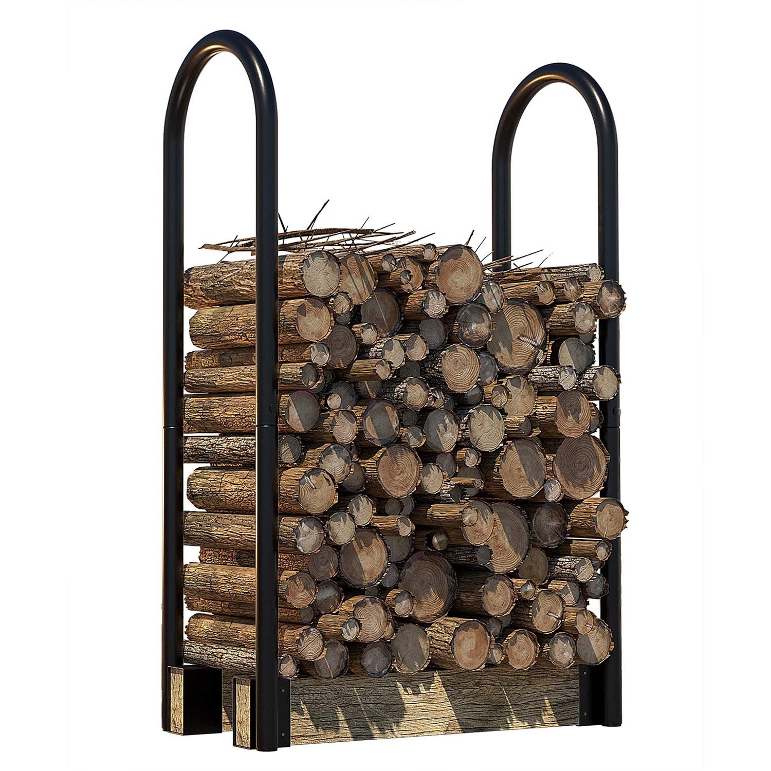 Fire Beauty Firewood Log Rack Adjustable Bracket Kit
