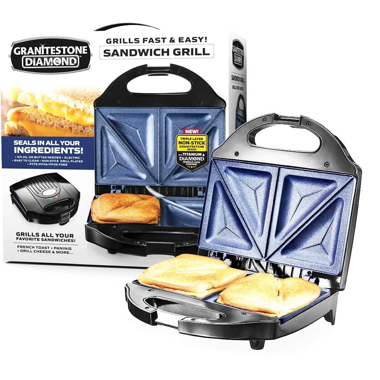 Granitestone Blue Sandwich Maker