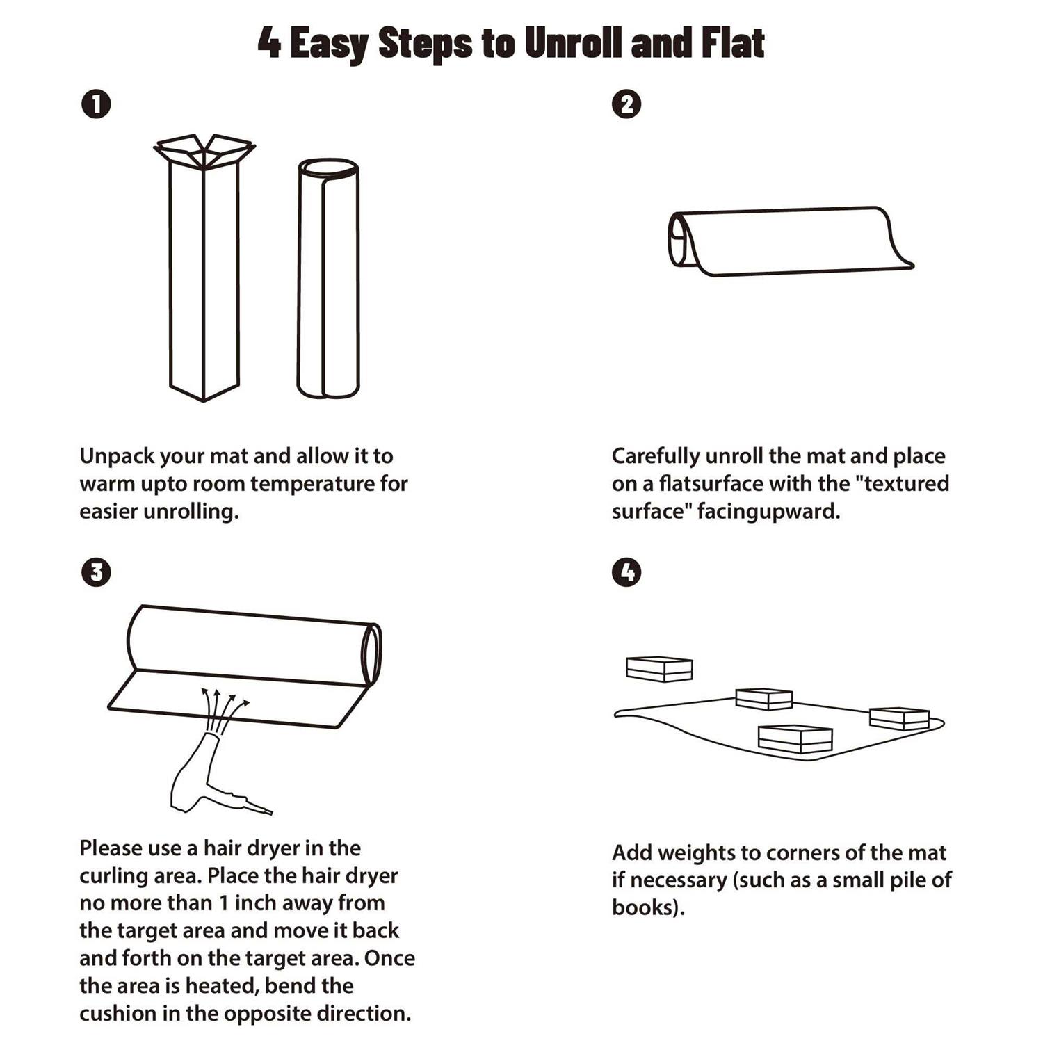 kingwolfox Chair Mat for Carpet Heavy Duty Chair Mat Carpet