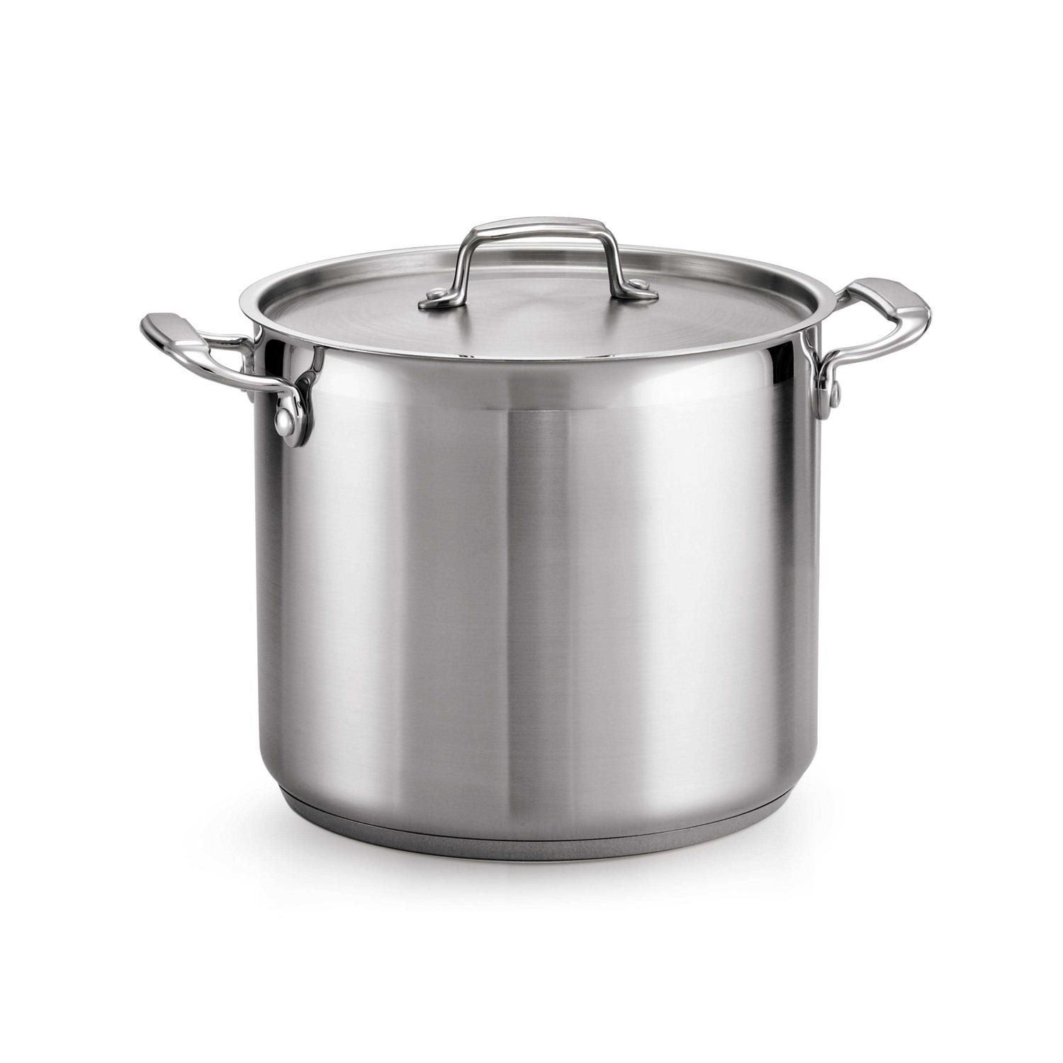 Tramontina Covered Stock Pot Gourmet Stainless Steel