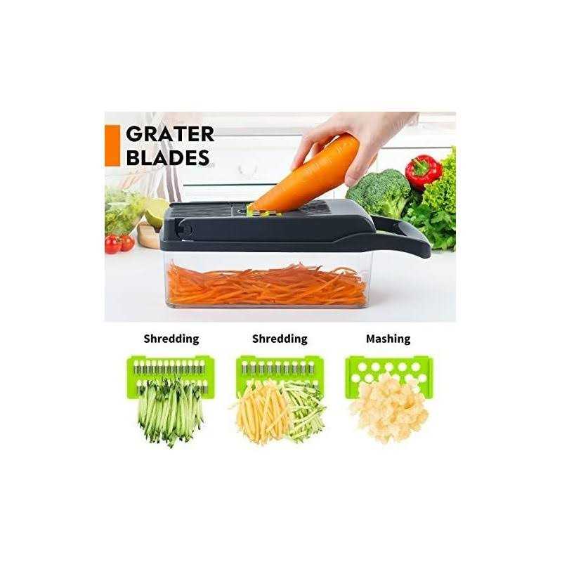 SNIFITAR Vegetable Chopper Multifunctional Kitchen Slicer For Onion