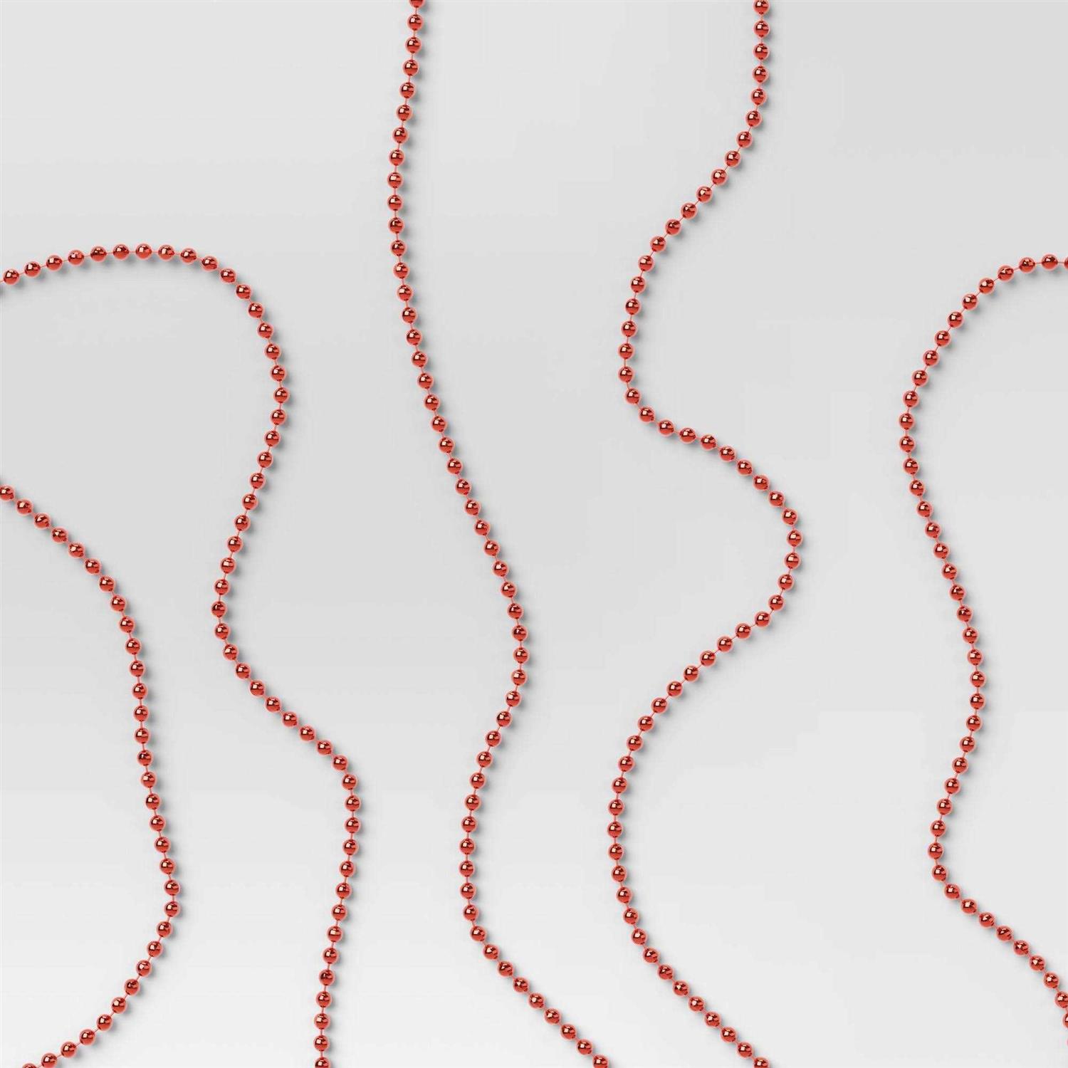 Wondershop 25′ Plastic Bead Garland